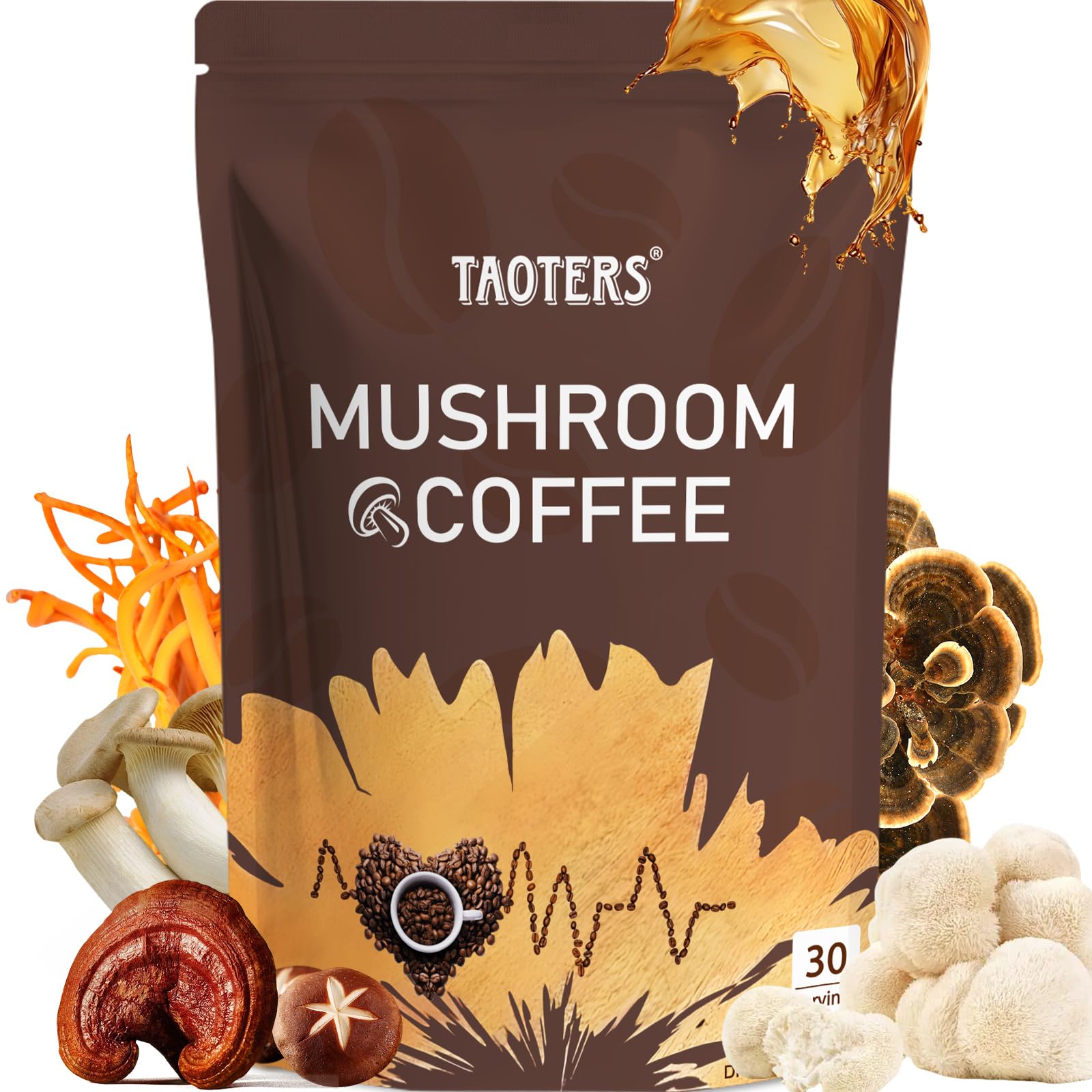 Amazon.com: Mushroom Coffee | Enhanced Focus, Boosted Immunity